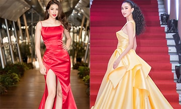 Phạm Hương, Hà Thu lộng lẫy dự Hội xuân nghệ sĩ 2018