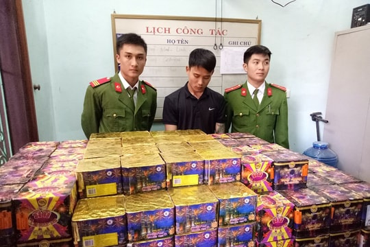 Công an Nghệ An bắt giữ gần 5 tấn pháo trước Tết Mậu Tuất