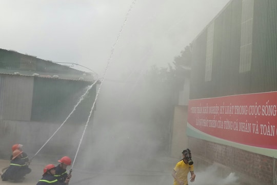 Nghệ An: Một năm xảy ra 64 vụ cháy, thiệt hại khoảng 18 tỷ đồng