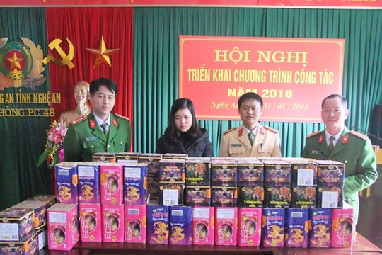 Thành lập các tổ tuần tra xử lý các vi phạm về pháo trong đêm giao thừa