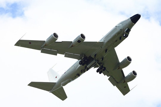 Máy bay trinh sát của Không lực Mỹ bị phát hiện ở gần biên giới Nga