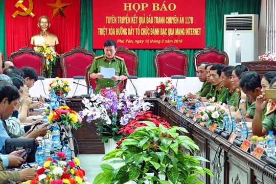 Công bố kết quả điều tra đường dây  cá độ bóng đá hàng trăm tỷ đồng 