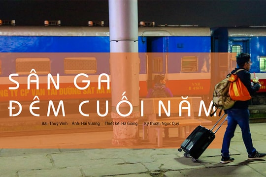 Sân ga,  đêm cuối năm