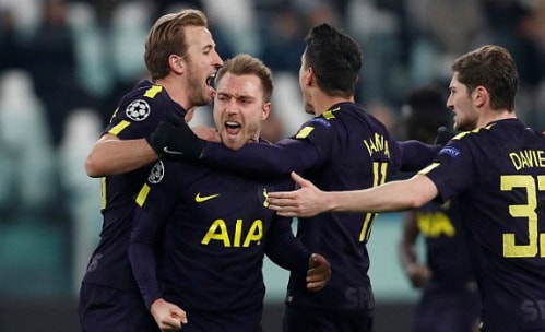 Tottenham cầm hòa Juventus dù bị dẫn hai bàn sau 9 phút