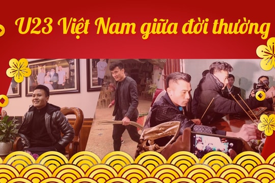 Những người hùng U23 Việt Nam và Tết đoàn viên