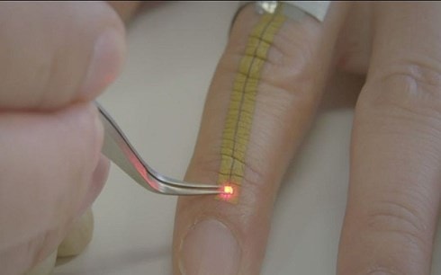 “Da điện tử” giúp theo dõi sức khỏe