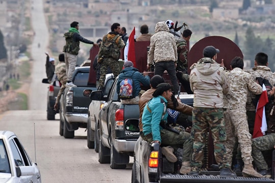 Quân Syria đã đến Afrin an toàn