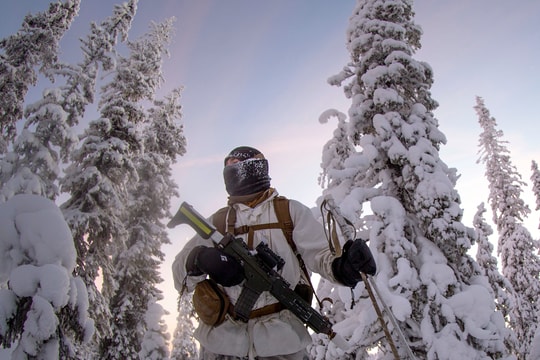 Quân đội Mỹ huấn luyện chiến đấu trong điều kiện “mùa đông nước Nga“