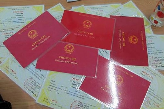Bỏ thủ tục công nhận văn bằng chứng chỉ của các cơ sở giáo dục nghề nghiệp nước ngoài