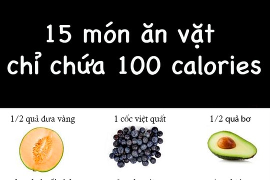 15 món ăn vặt chỉ dành cho người ăn kiêng