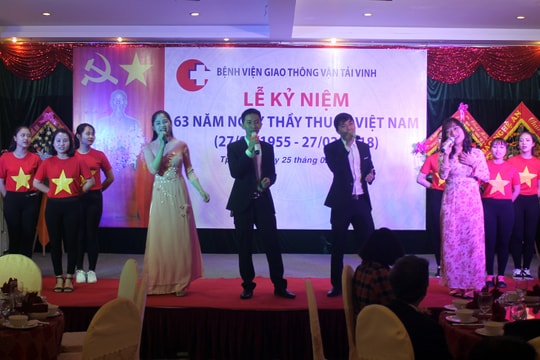 Bệnh viện Giao thông Vận tải Vinh kỷ niệm 63 năm Ngày Thầy thuốc Việt Nam