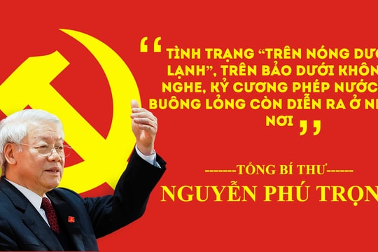“Ủy ban Kiểm tra Trung ương sẽ kiểm tra tới cấp huyện“