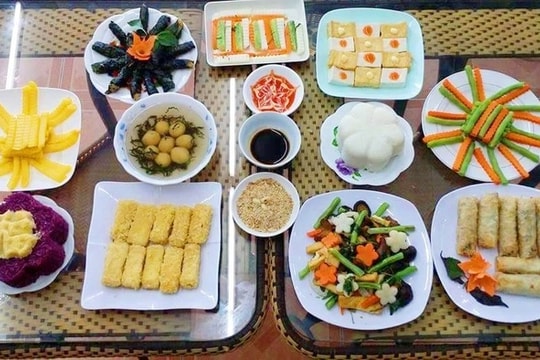 10 món chay cho mâm cúng Rằm tháng Giêng