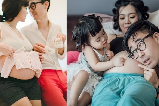 Ý tưởng chụp ảnh cho con từ lúc mang thai đến 18 tuổi của cặp vợ chồng Hàn - Việt