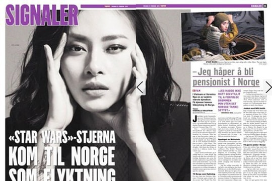 Ngô Thanh Vân xuất hiện trên trang bìa tạp chí hàng đầu Na Uy