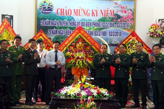 Phó Bí thư Tỉnh ủy mong muốn Biên phòng Nghệ An ngày càng tinh nhuệ hơn