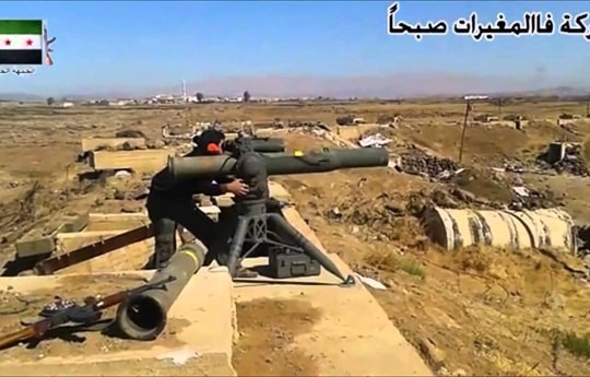 Xạ thủ tên lửa TOW bỏ mạng tại Đông Ghouta