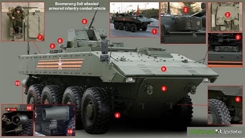 Nga chế tạo ‘quái vật lội nước’ lai tăng-thiết giáp