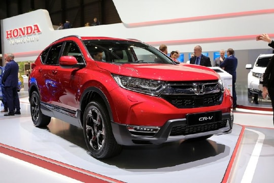 Honda CR-V 2018 tại châu Âu có thêm động cơ hybrid