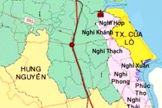 “Hình dáng”, quy mô đô thị biển Cửa Lò nếu sáp nhập 7 xã từ Nghi Lộc 