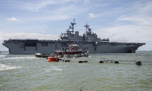 Mỹ điều tàu đổ bộ tấn công hơn 40.000 tấn tập trận tại Hàn Quốc