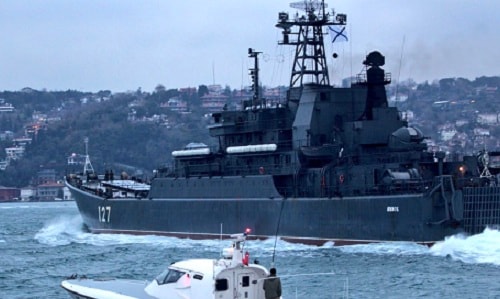 Nga điều thêm tàu đổ bộ cỡ lớn đến Syria