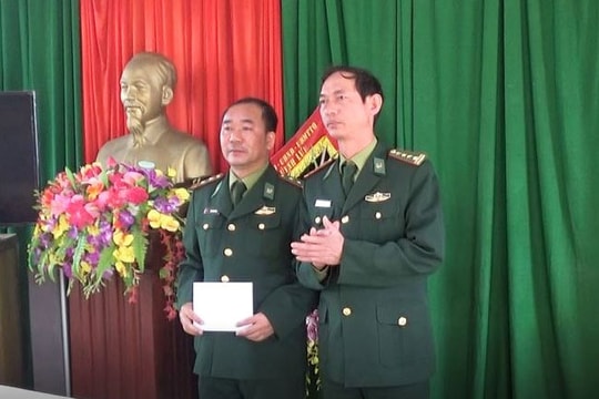 Nghệ An: Bàn giao chức trách, nhiệm vụ cán bộ chủ trì các đơn vị biên phòng
