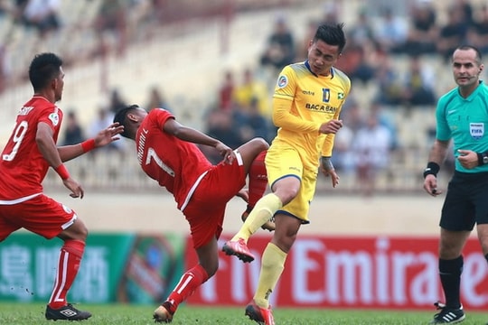  SLNA thua Persija Jakarta  ở phút bù giờ nghiệt ngã