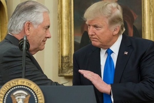5 lý do khiến Tổng thống Trump sa thải Ngoại trưởng Tillerson