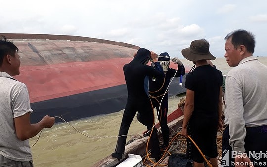 Yêu cầu hoàn thành trục vớt tàu VTB26, Hồng Anh 69 trước 25/4