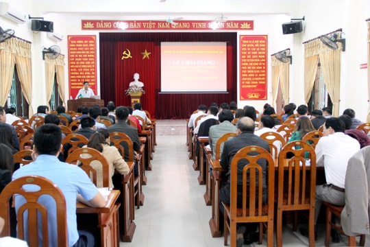  66 đoàn viên ưu tú tham gia lớp bồi dưỡng lý luận chính trị 