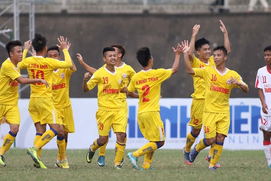 U19 SLNA đoạt giải phong cách tại Giải  U19 quốc gia