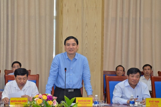 Đoàn công tác tỉnh Long An học tập, trao đổi kinh nghiệm thu hút đầu tư của Nghệ An