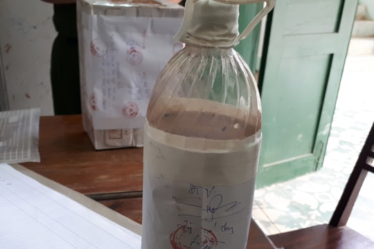 Chai rượu khiến 3 người tử vong ở Nghệ An được ngâm từ cây lá ngón