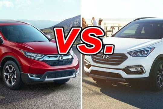 Honda CR-V và Hyundai SantaFe: chọn Crossover 7 chỗ nào cho gia đình?