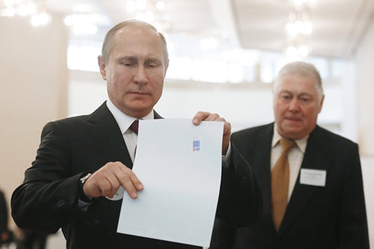 Báo chí thế giới “nóng” bình luận về chiến thắng của ông Putin