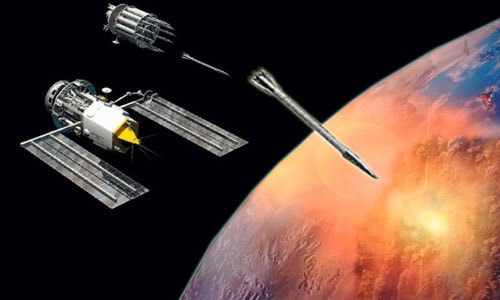 "Gậy tầm sét của Chúa" - vũ khí giáng đòn hủy diệt từ vũ trụ