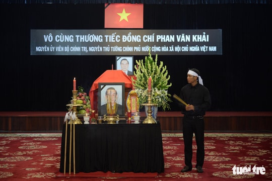 Quốc tang nguyên Thủ tướng Phan Văn Khải