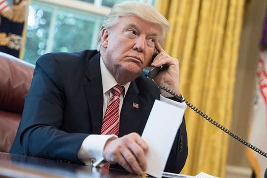 Ông Trump nói gì trong cuộc điện đàm chúc mừng Tổng thống Putin?