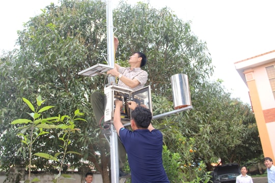 Nghệ An: Lắp đặt 7 trạm quan trắc khí tượng cảnh báo cháy rừng