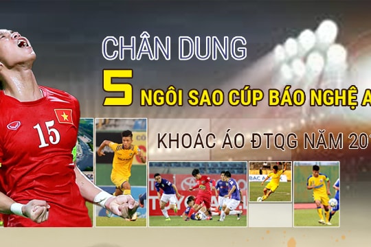 Chân dung các ngôi sao Cúp Báo Nghệ An khoác áo ĐTQG năm 2018