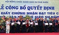 Rà soát 94 giáo sư, phó giáo sư: đã có ứng viên xin rút