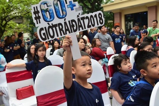 Hưởng ứng Giờ Trái Đất: Tiết kiệm 485 ngàn kWh điện