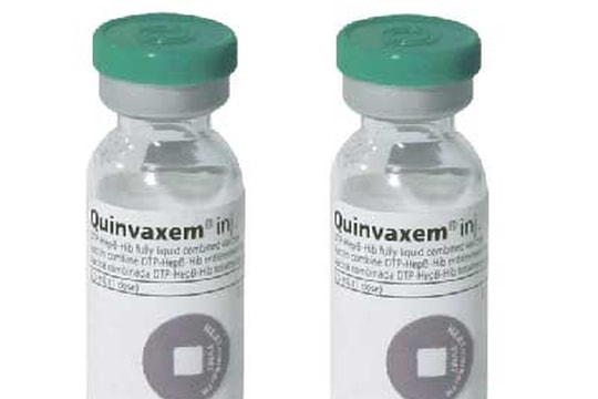 Việt Nam ngưng sử dụng vắc xin 5 trong 1 Quinvaxem