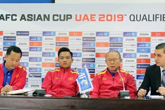 HLV Park Hang-seo: “Ít nhất cũng phải có được 1 điểm” khi đọ sức với Jordan  