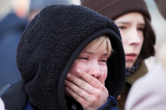 Hình ảnh tang thương về vụ cháy trung tâm thương mại ở Nga 