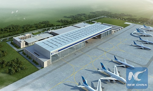 Trung Quốc sắp xây kho chứa máy bay lớn nhất châu Á