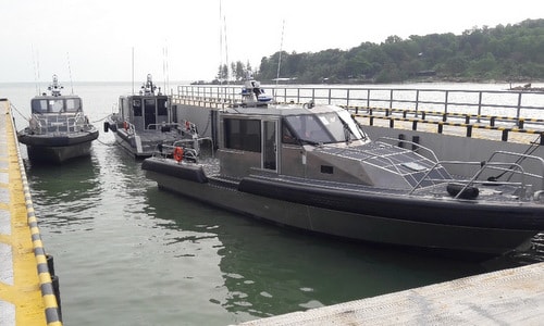 Mỹ chuyển giao 6 xuồng tuần tra cho Việt Nam