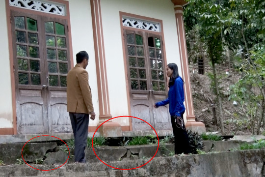 Sạt lở đe dọa cuộc sống của 32 hộ dân vùng lòng hồ thủy điện Nậm Nơn 