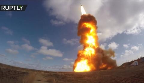 Nga công bố video thử vũ khí bắn rụng được vệ tinh